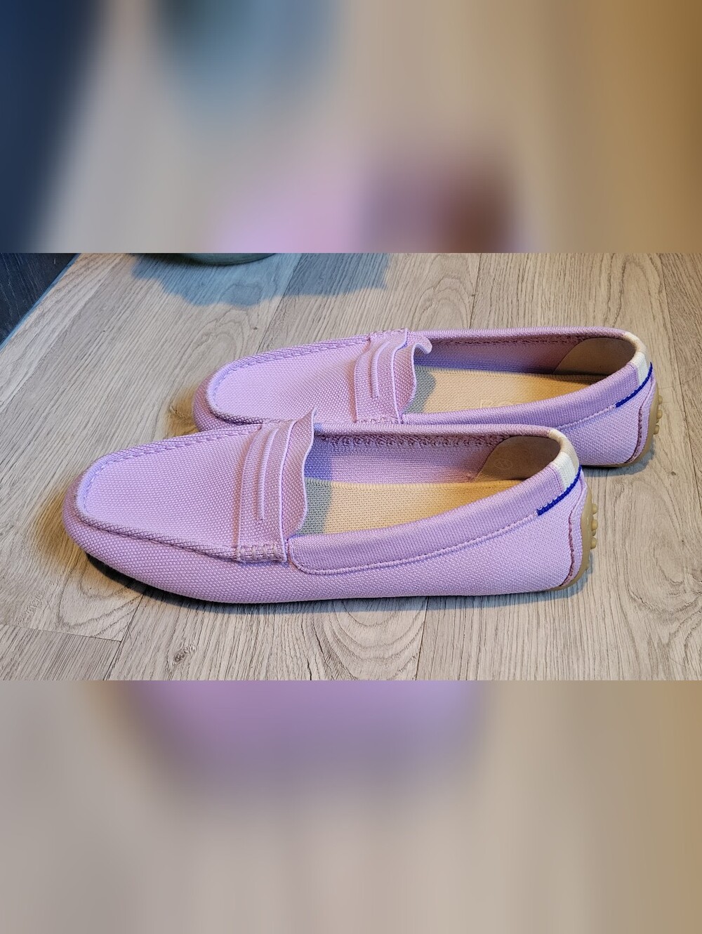 Rothy's The Driver Soft Orchid Lilac Loafer Penny Keeper Vamp, Women US 11 EU 41 - Picture 9 of 16